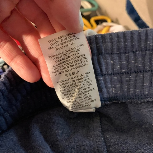 Athletic Works sweat pants with heart accent - size XL (14-16) youth - Picture 3 of 6